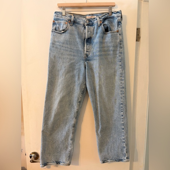 Levi's Denim - Levi’s Ribcage Straight 32/27 Lightwash